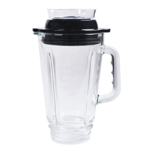 Glass Personal Blender Glass Container with Vacuum Lid (42 oz)