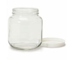 Yolife, 4 pint (64oz) Glass Jar with Lid